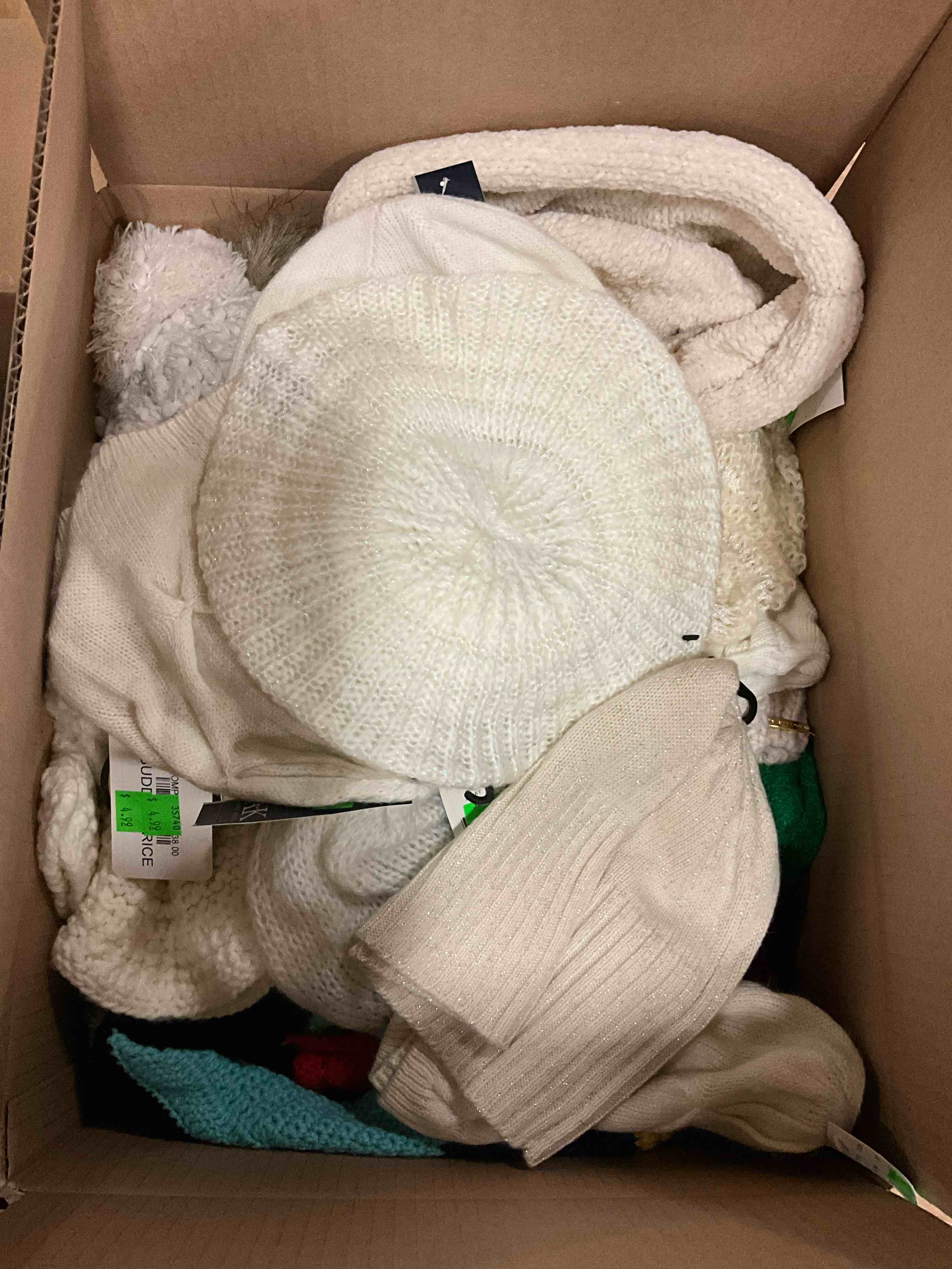 Assorted Size And Style Hats And Gloves For Adults And Kids