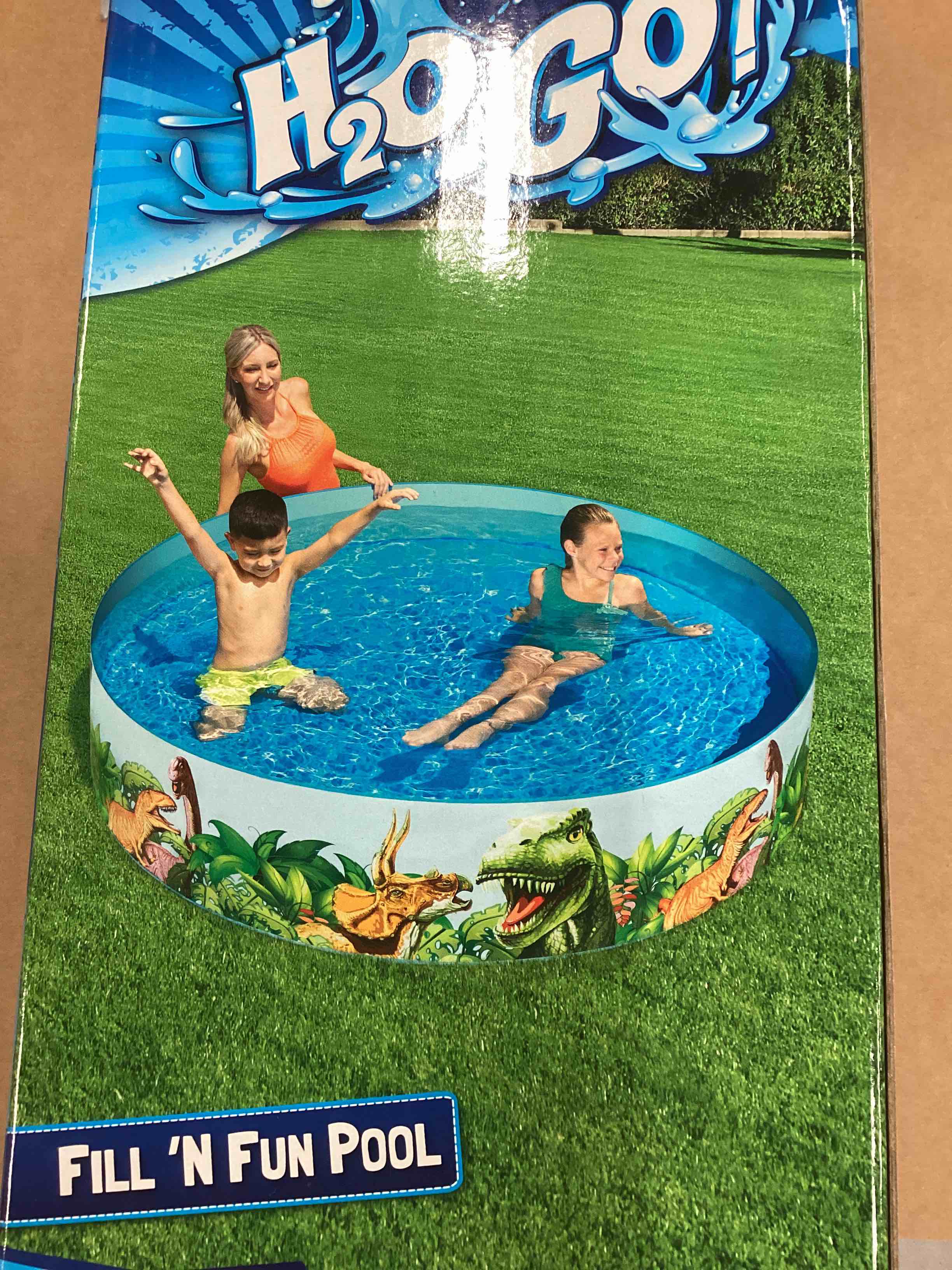 BESTWAY H2O GO FILL ‘N FUN POLL, 6’ X 6’ X 15” DEEP