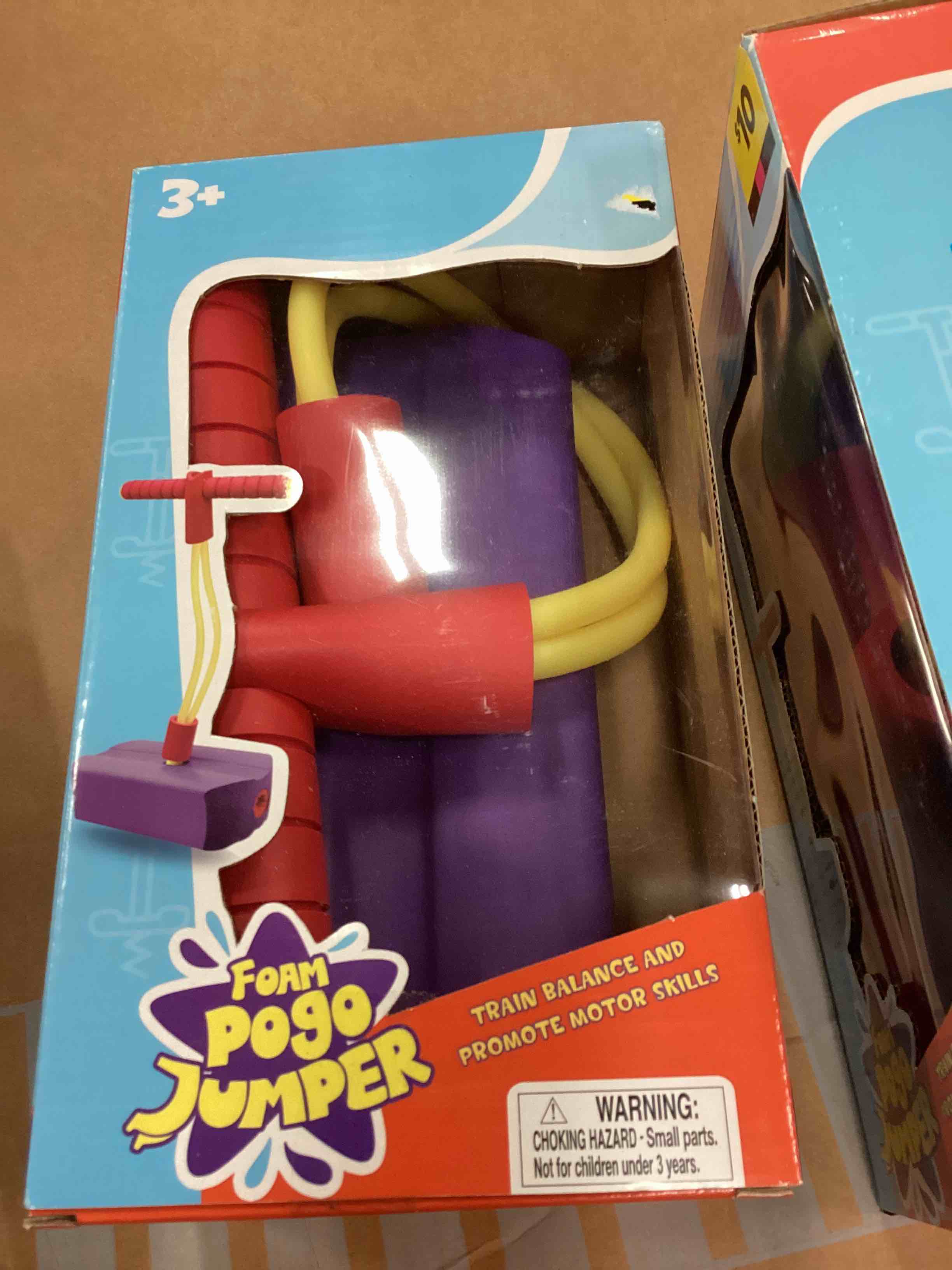 FOAM POGO JUMPER TRAIN BALANCE AND PROMOTE MOTOR SKILLS