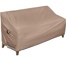 ultcover patio furniture sofa cover 60w x 35d x 35h 