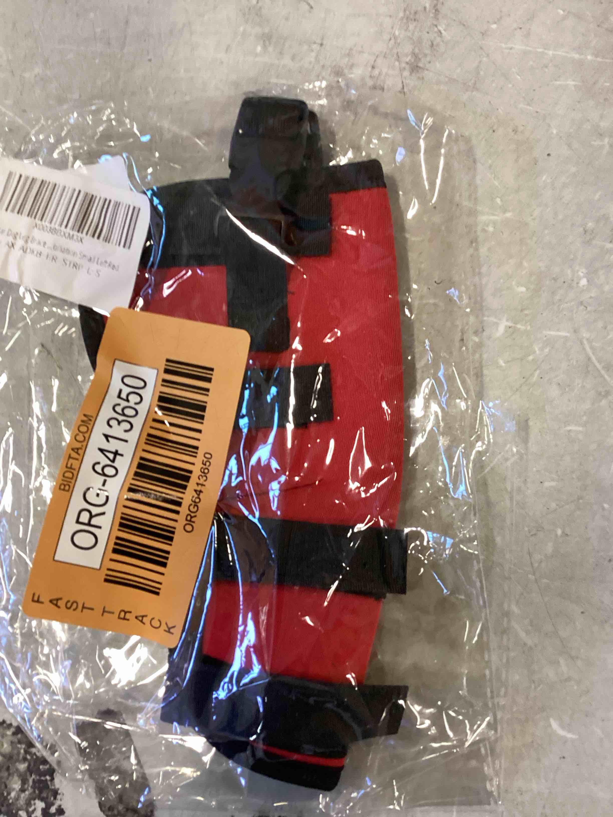 AiliStar Dog Leg Brace Canine Dog Leg Joint Wrap Brace Pet Rear Leg Brace with Strap Dog Knee Wrap Rear Hock Hind Leg Support for Canine Helps Promote Healing and Rehabiliation Middle Right Red Middle Red-Right