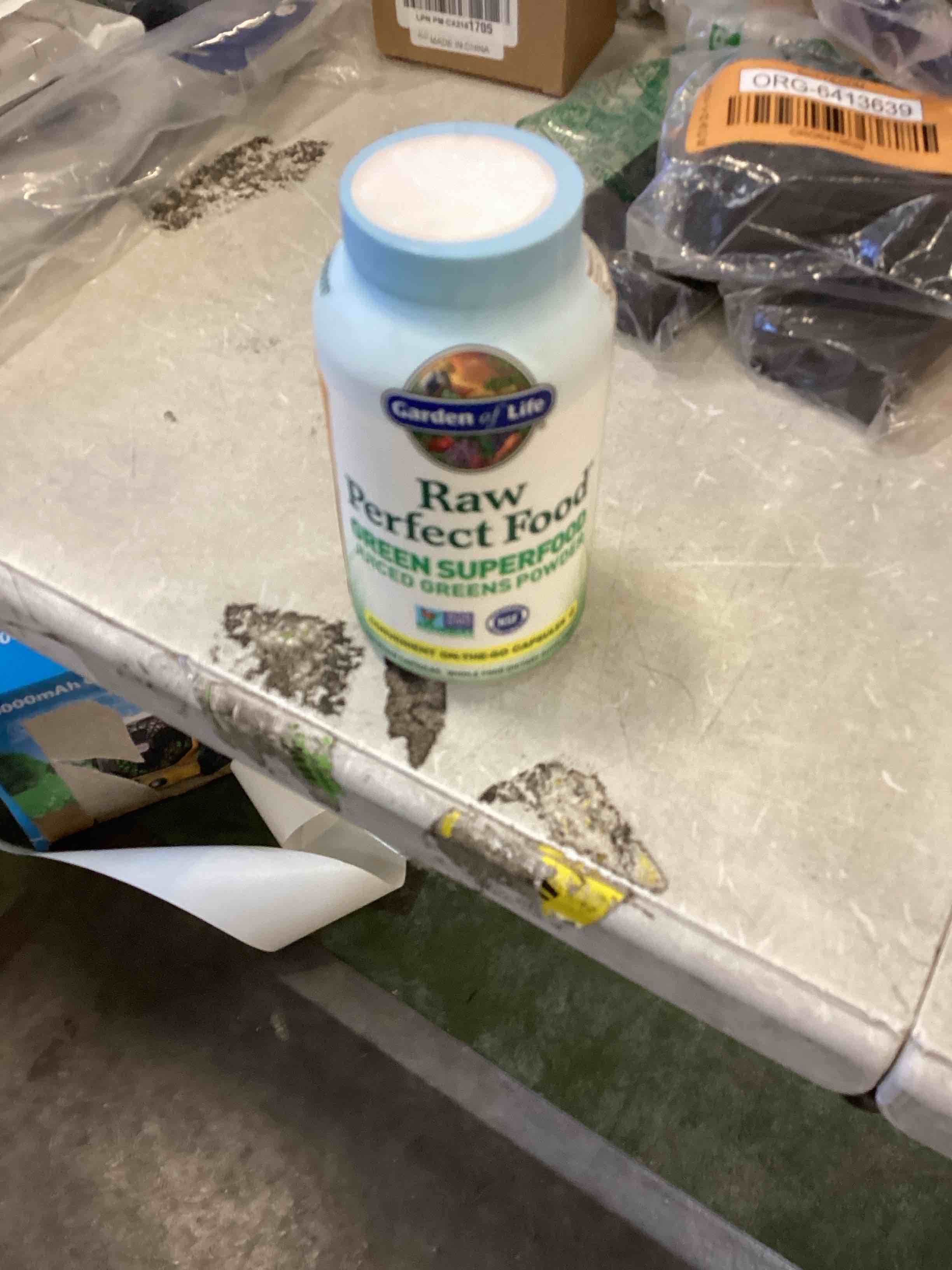 Garden of Life Raw Perfect Superfood Juiced Greens Powder Capsules, Non-GMO, Gluten Free, Vegan Whole Dietary Supplement, Organic, Sprouts Probiotics, 240 Count