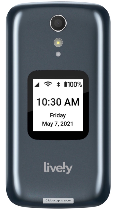 Lively® - Jitterbug Flip2 Cell Phone for Seniors - Gray