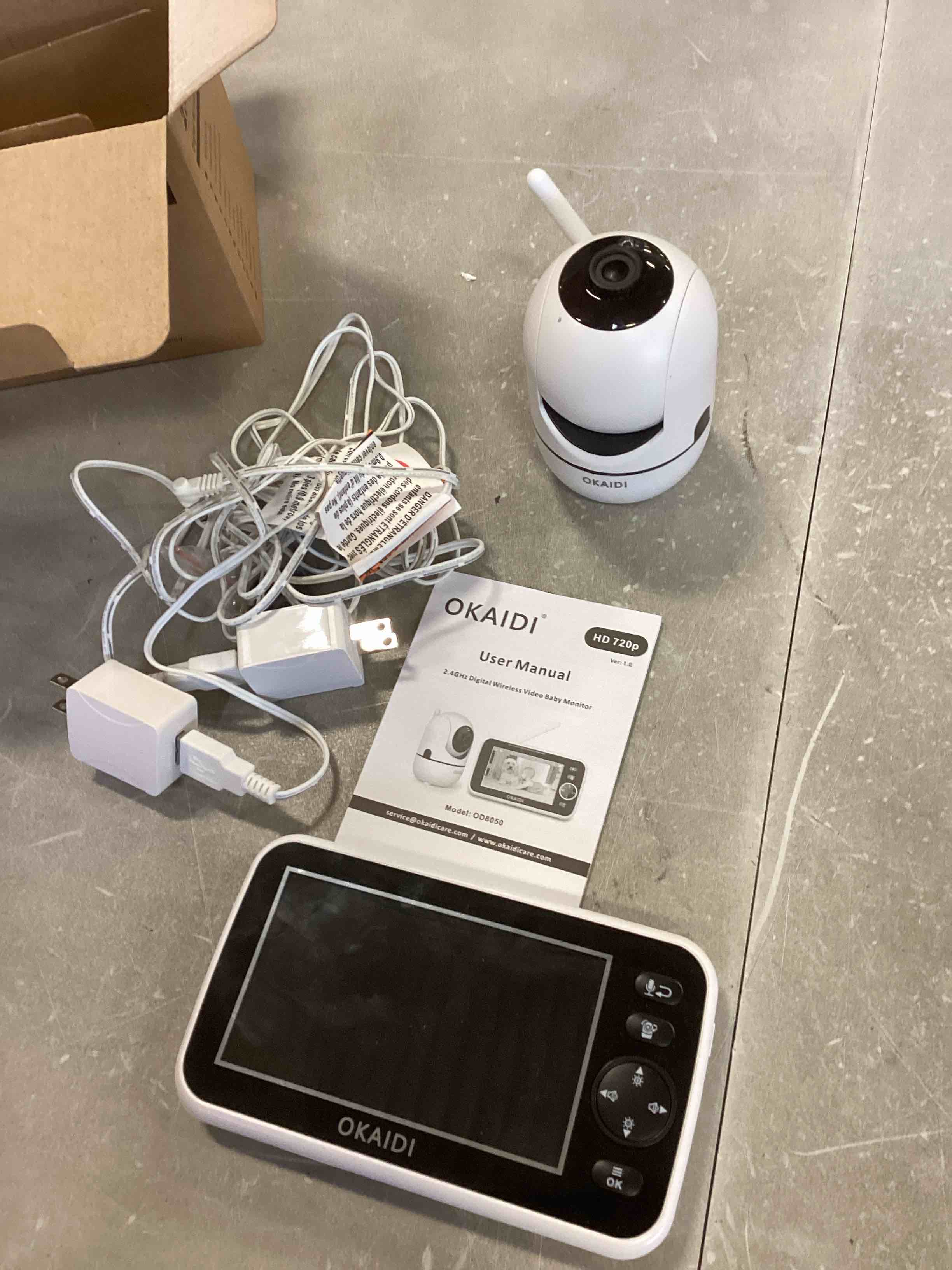2.4 GHz digital wireless baby monitor 