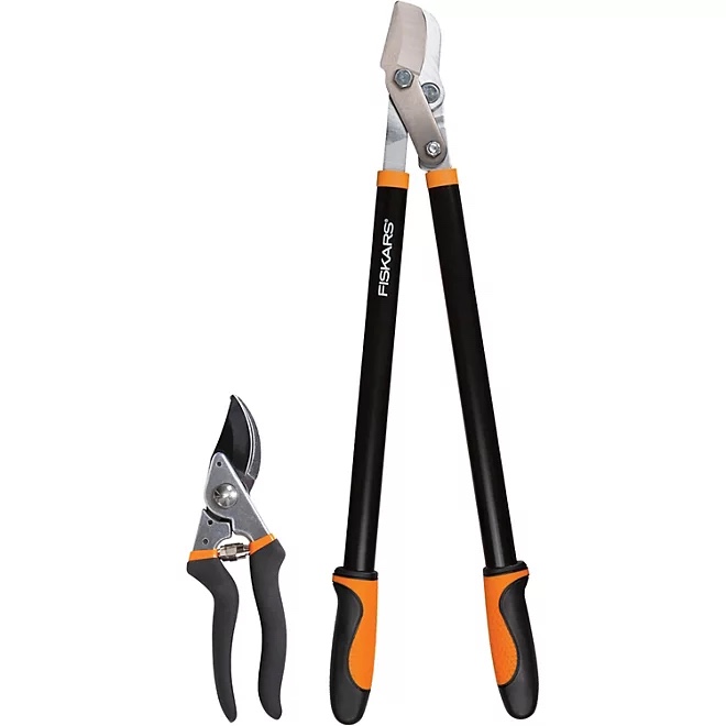 Fiskars Lopper & Pruner Set, Branches and Stem Pruning 2 pc.