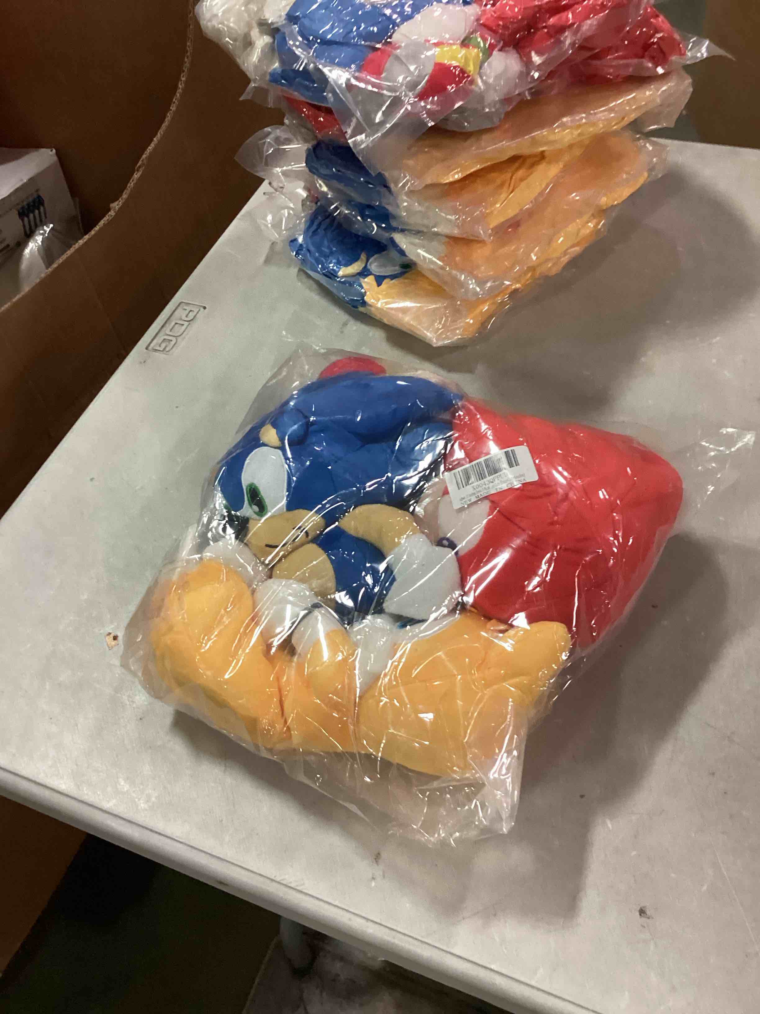 yooverse 12” sonic plush toys, sonic stuffed animals