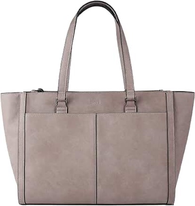 lucsis tote bags business bags (grey)