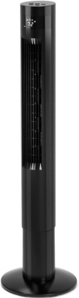 Antarctic Star Tower Fan Portable Electric Oscillating Fan Quiet Cooling Remote Control Standing Bladeless Floor Fans 3 Speeds Wind Modes Timer Bedroom Office (43 inch, Black) 43 inch Black