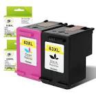 63XL Ink Cartridges High Yield Compatible Replacement for HP Ink 63 Black and Color Combo Pack Works with DeskJet 1110 2130 3630 Series Envy 4510 4520 Series OfficeJet 3830 4650 5220 Printer