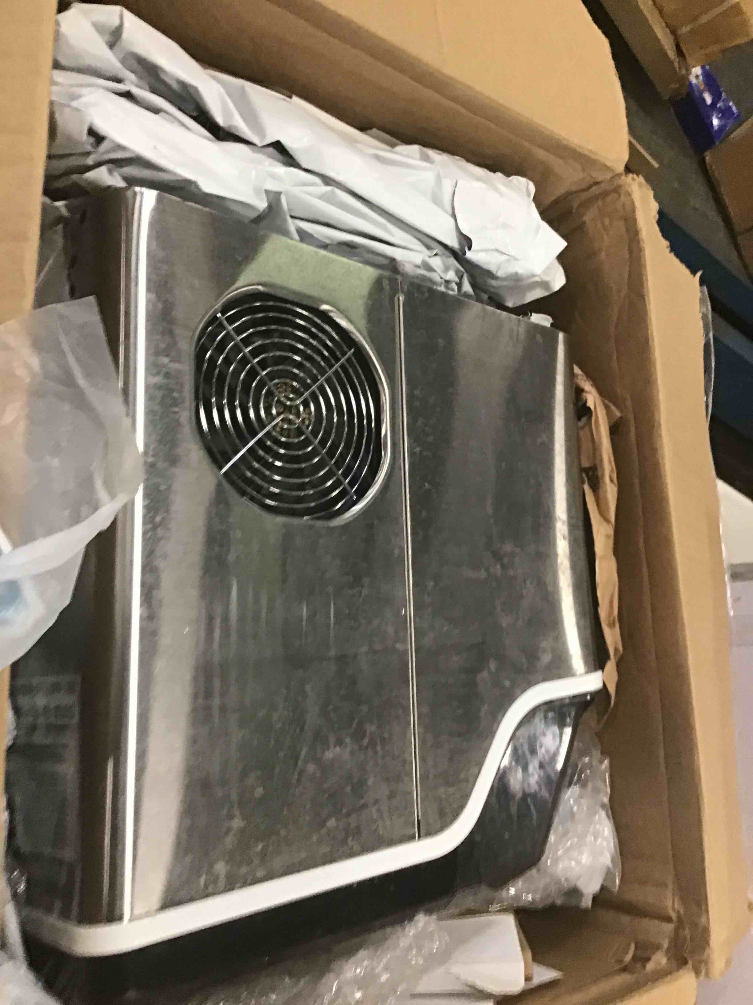 EUHOMY Ice Maker Machine Countertop, 2 Ways to Add Water, 45Lbs/Day 24