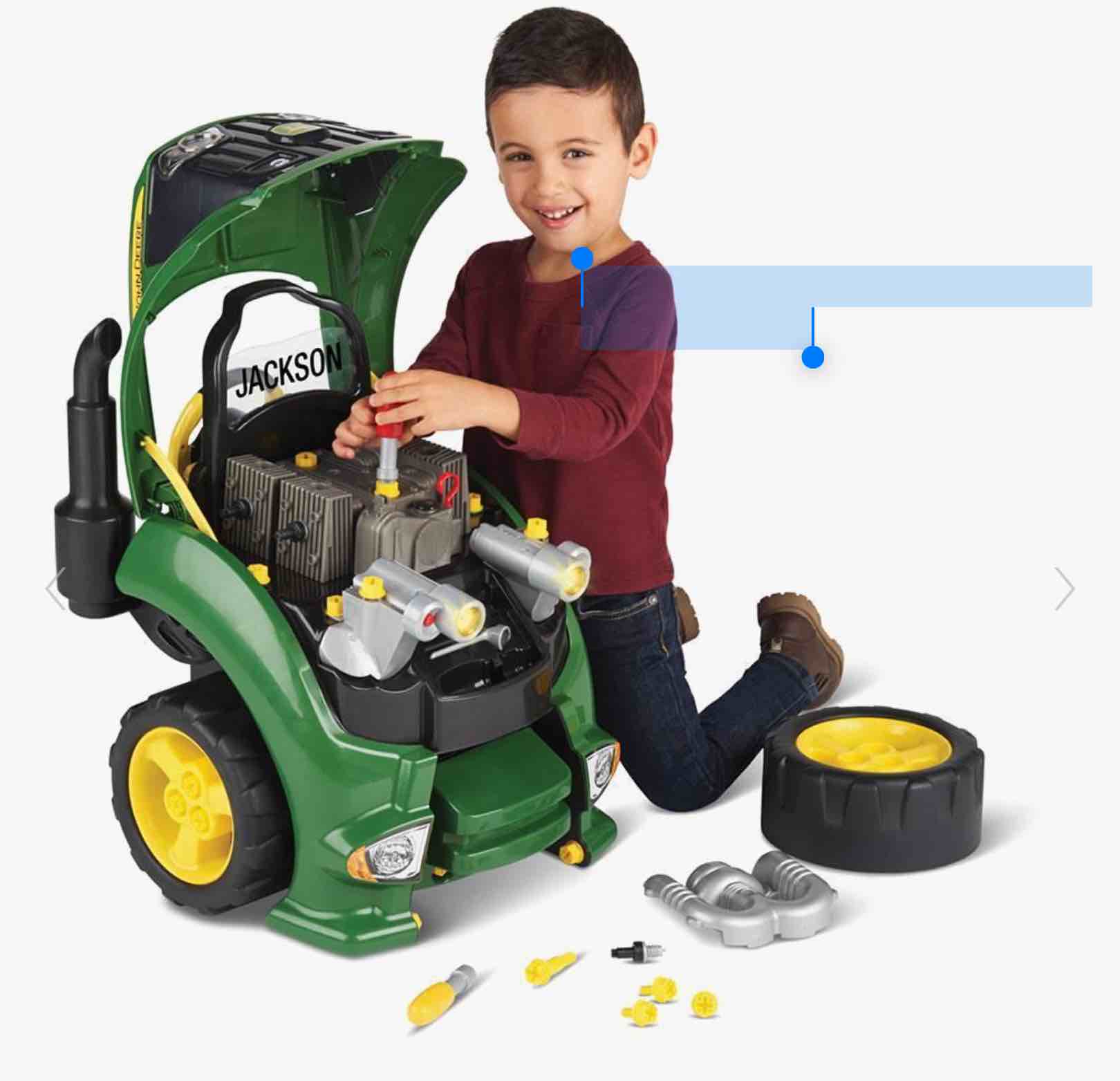 The Personalized Tractor Lover's Engine Repair Set