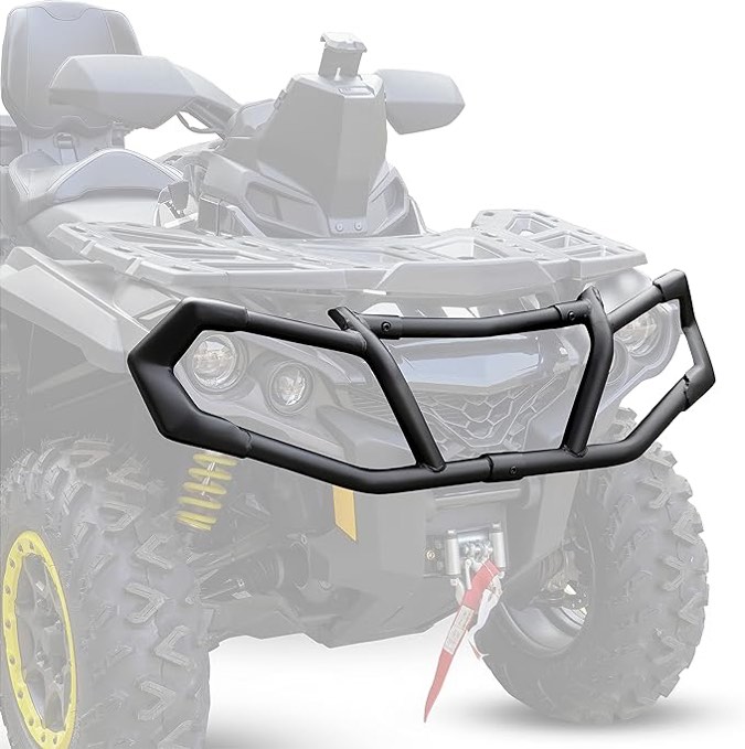 LDETXY XT Front Bumper Guards for Outlander G2, Combined Heavy-Duty Steel Tube Front Bumper Bar Protector for Can Am Outlander 450 500 570 650 800 850 1000 MAX 2012-2023 Accessories