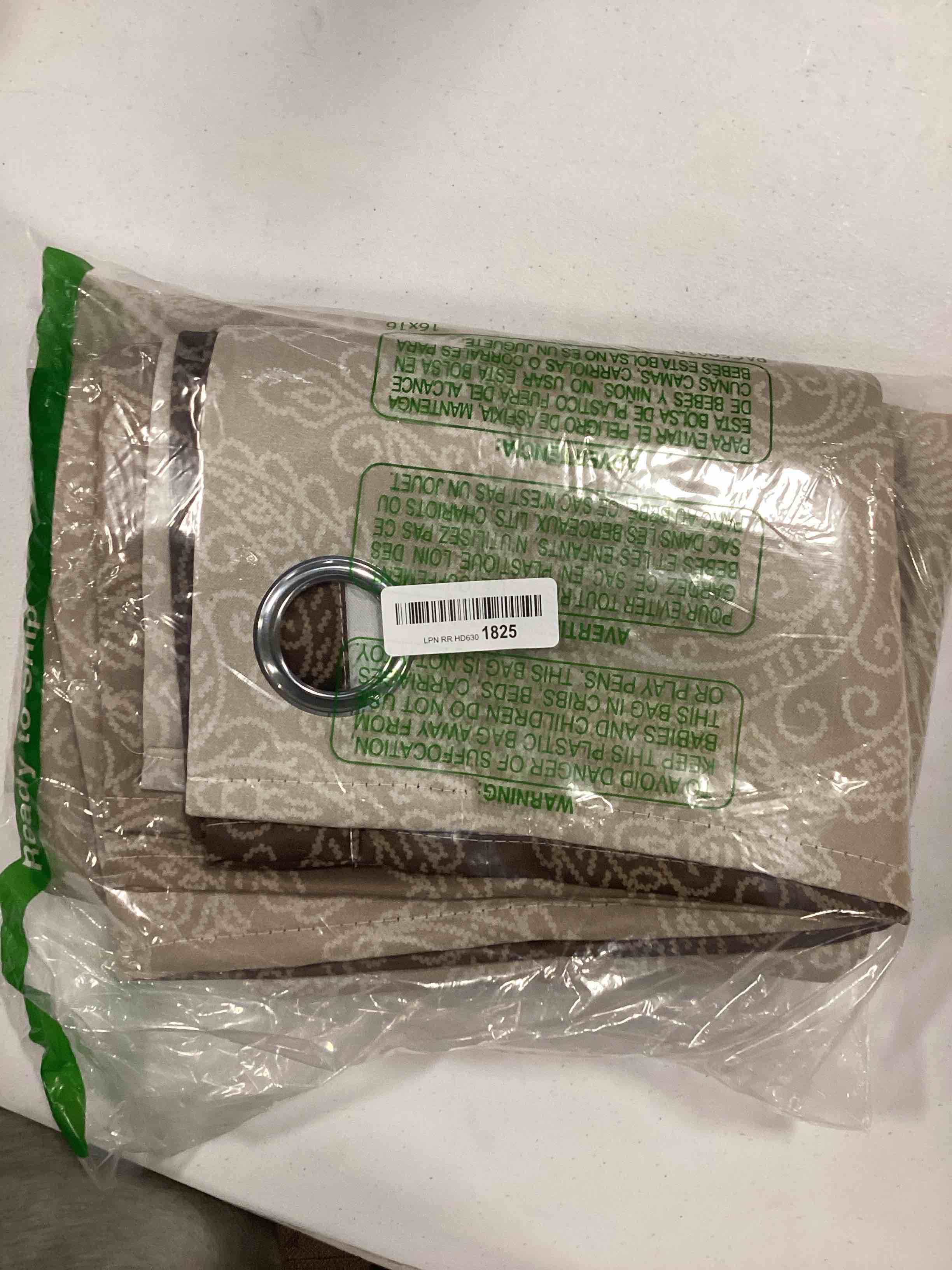 DWCN Ombre Room Darkening Curtains 84 Inch Length for Bedroom - Damask Patterned Thermal Insulated Energy Saving Grommet Curtains for Living Room, 2 Panels Window Curtain Panels, 52 x 90 Inch, Brown