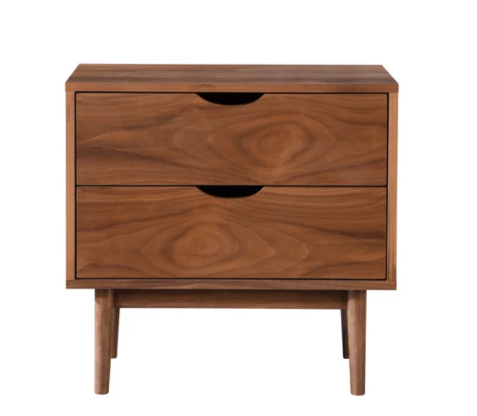 Clara Nightstand With 2 Drawers