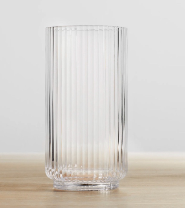 Laya Fluted Acrylic Drinking (2 pieces. )