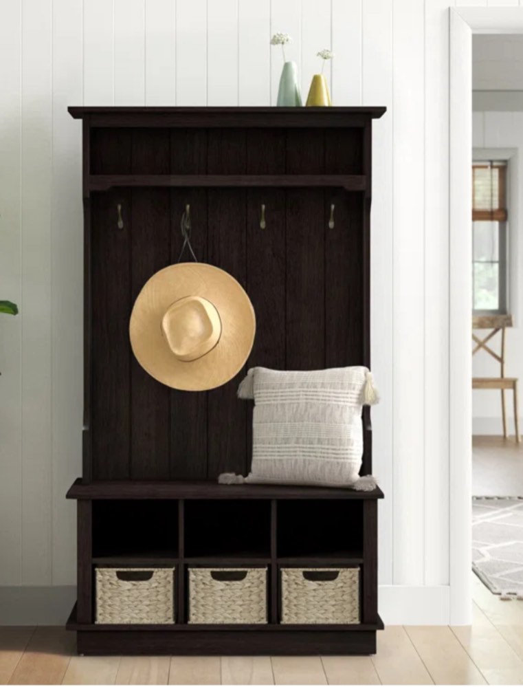 Bridget Hall Tree with Open Storage