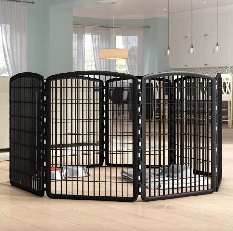 Elwood 8 Panel Plastic Pet Pen