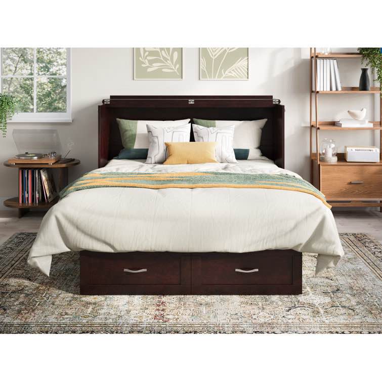 Espresso Armandas Bed ( Incomplete)