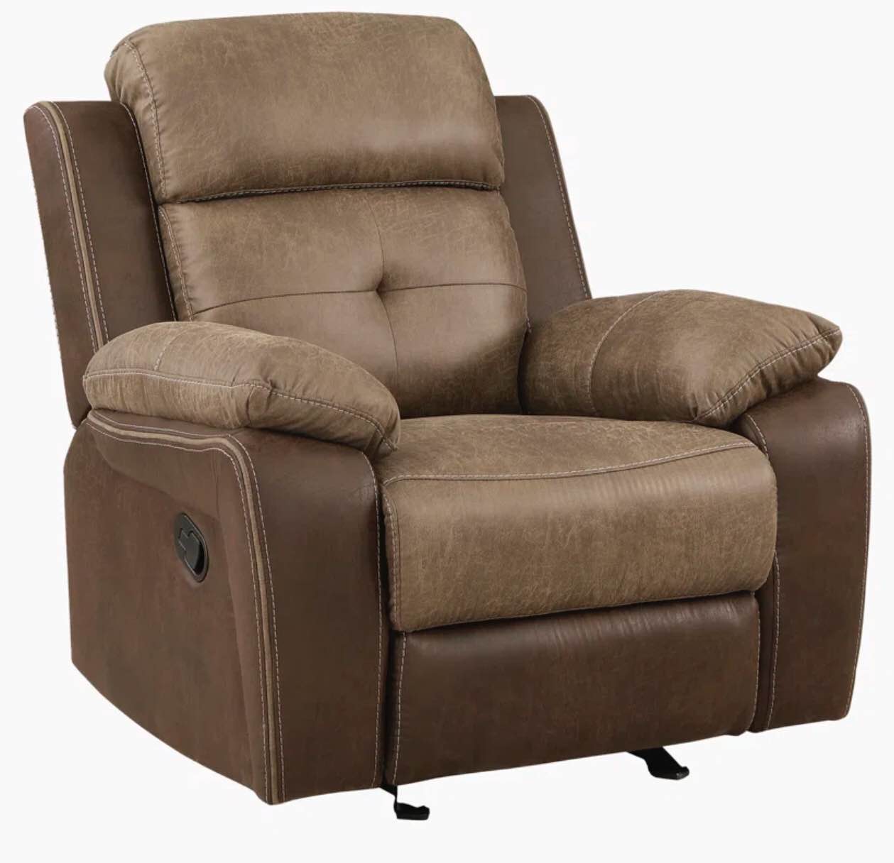 Siarhey Upholstered Recliner (incomplete 1 box of 3)(color may vary ours is cream)