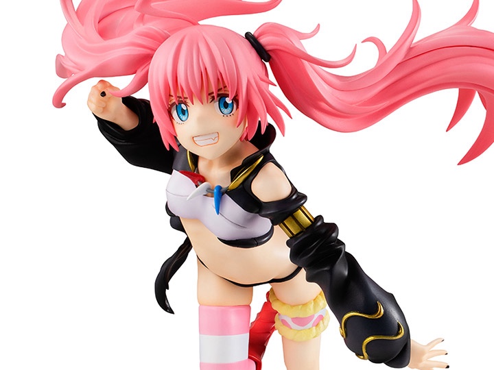 EXO figure that time I got reincarnated as a slime pink hair with 2 ponytails