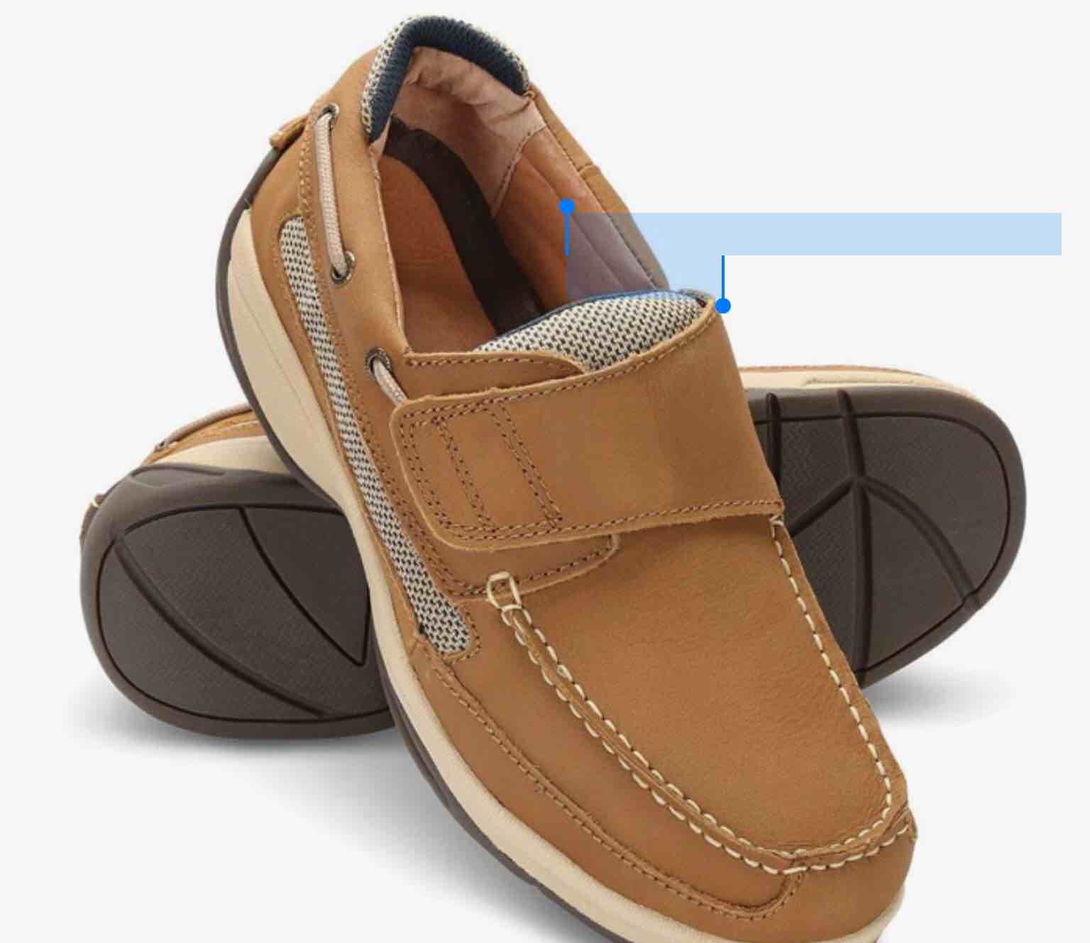 The Adjustable Width Neuropathy Deck Shoes