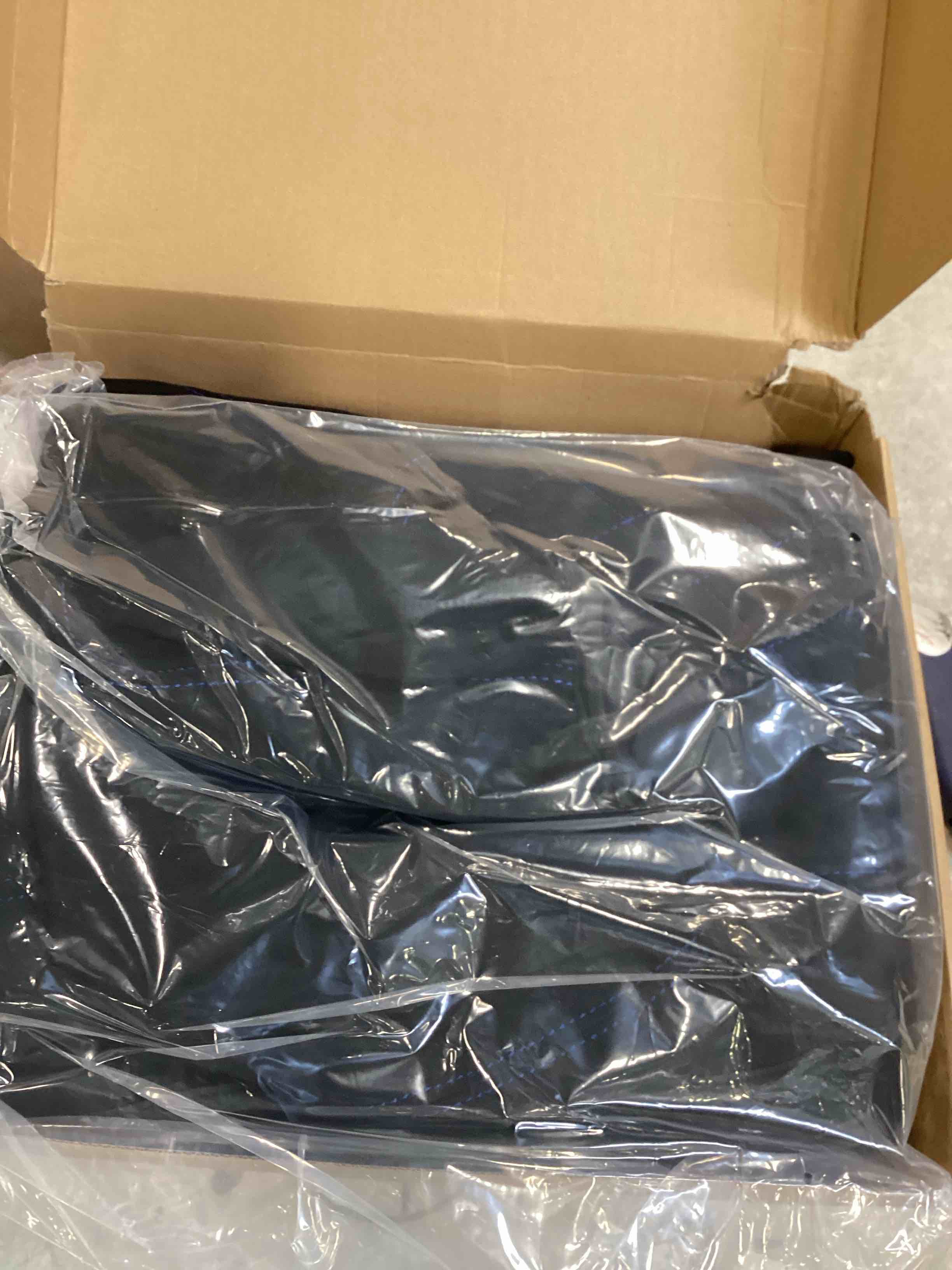 Coverado Front Car Seat Covers, 2 Pack Car Seat Protector, Waterproof Seat Covers, Neoprene Car Seat Cushion, Driver Black Seat Covers Universal Fit for Most Cars Trucks Vans SUV (Black-Blue)