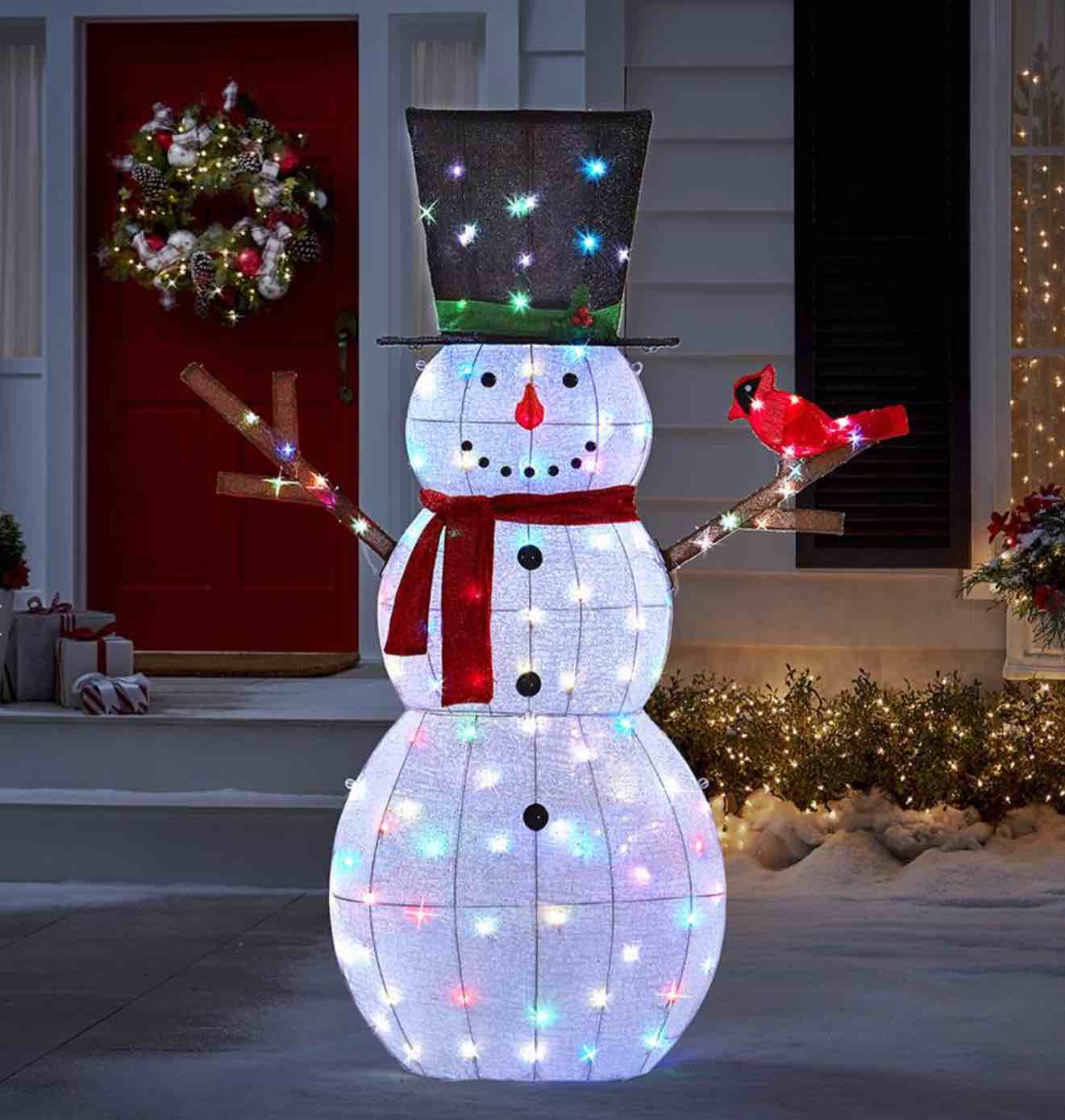 The 6' Twinkling Snowman 