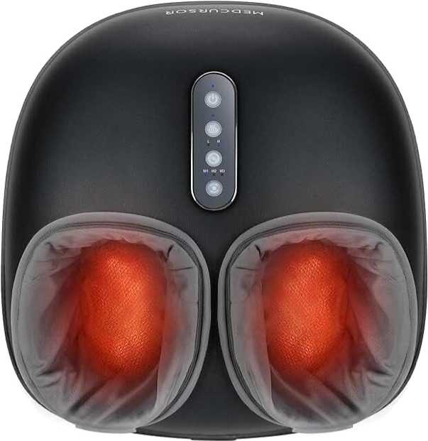 medcursor shiatsu foot massager with heat