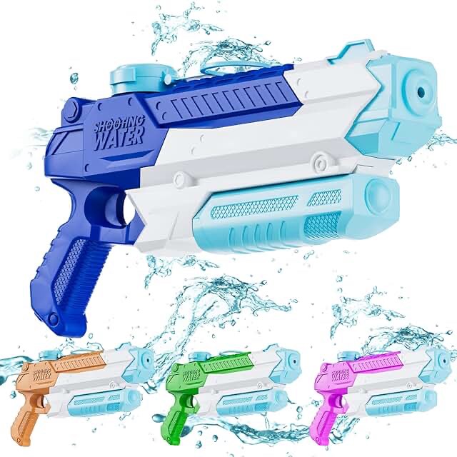 4pack water squirt guns for kids age 8-12