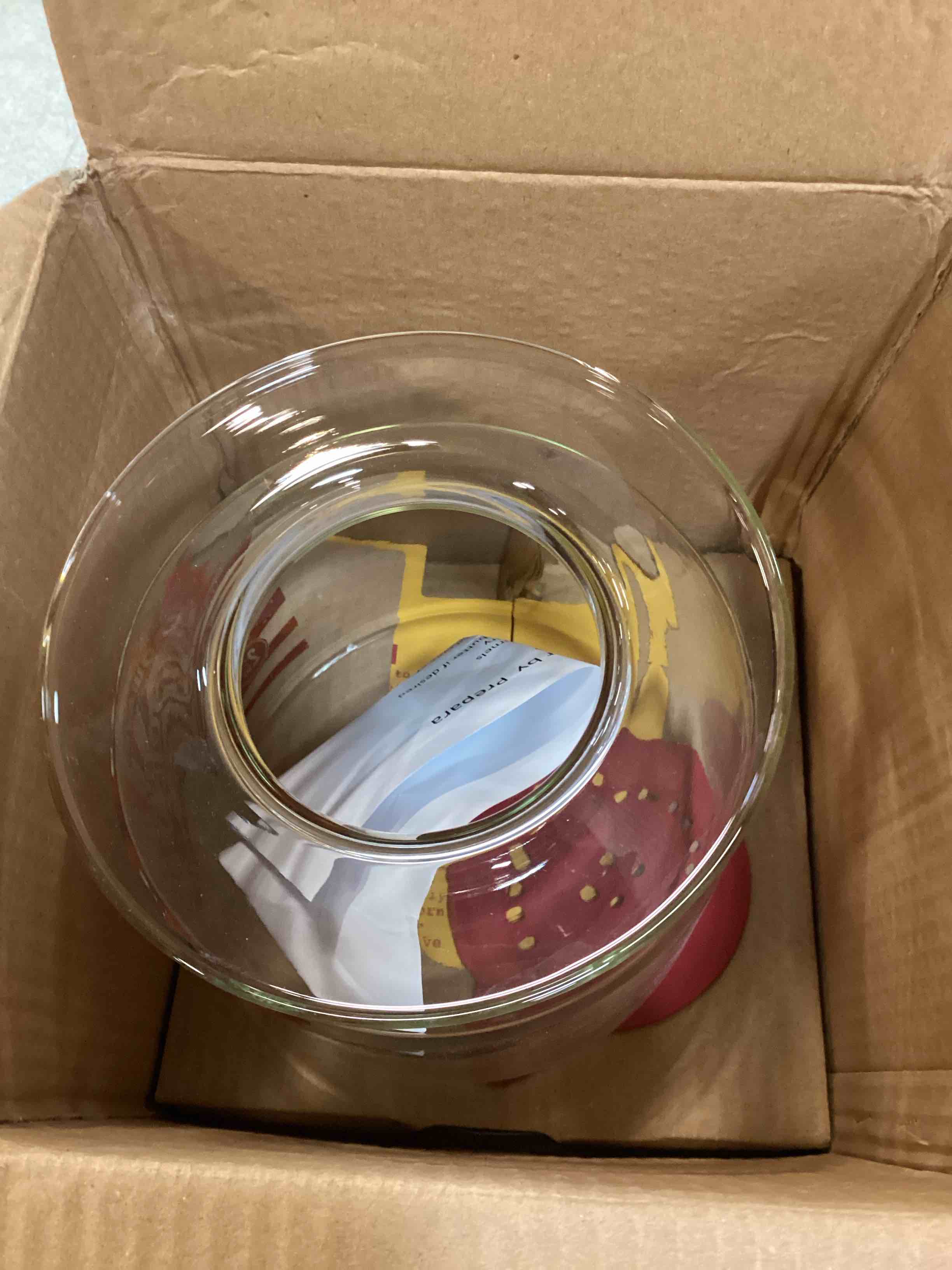 Catamount by Prepara Microwave Popcorn Popper 2.5 Quart Clear