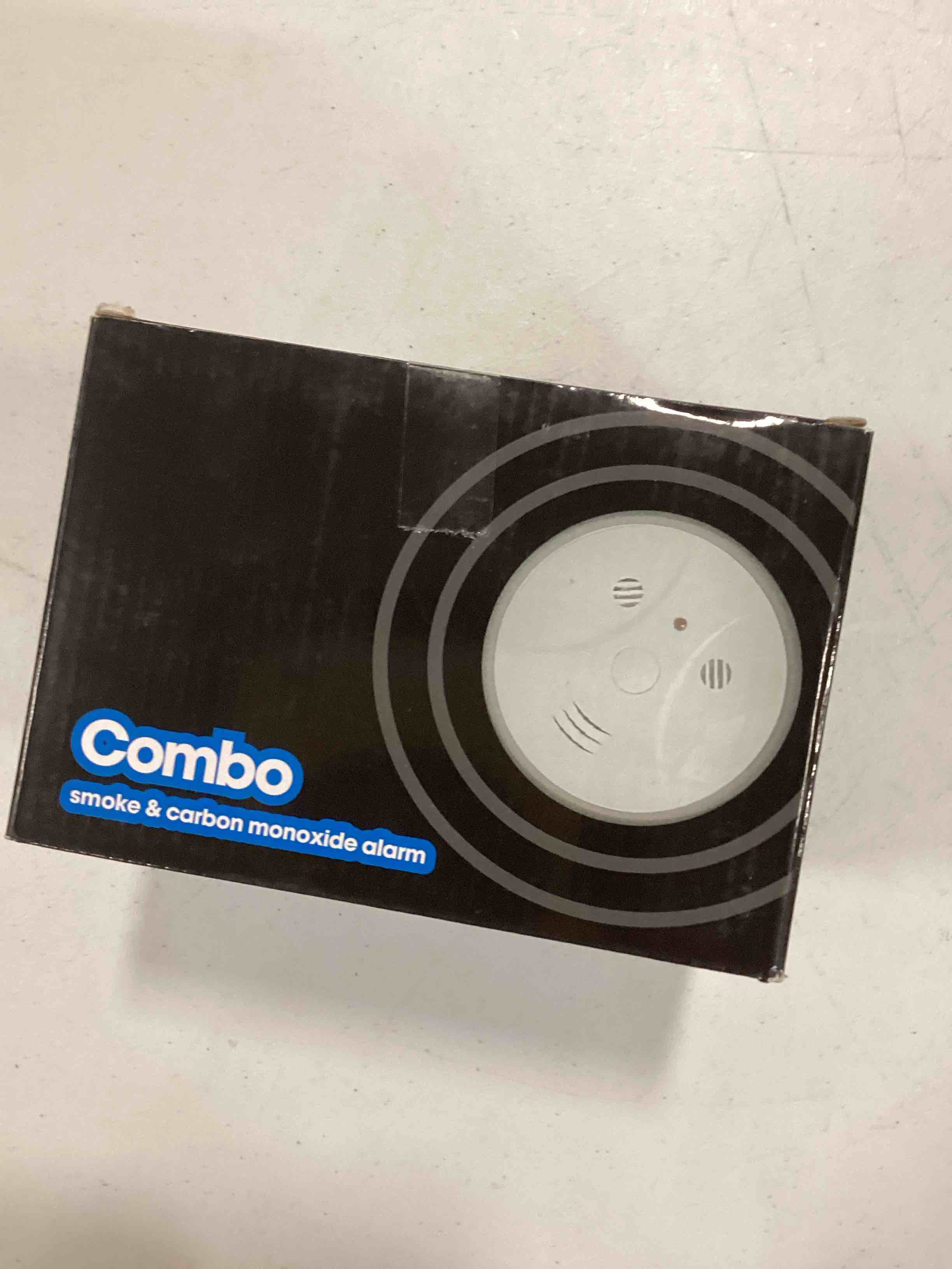 4 Pack Combination Smoke and Carbon Monoxide Detector Battery Operated, Travel Portable Photoelectric Fire&Co Alarm for Home, Kitchen