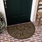 Mohawk Home Cozy Jacobean Floral Entryway Door Mat, 2'x3', Red Cozy Jacobean Chestnut 2' x 3'