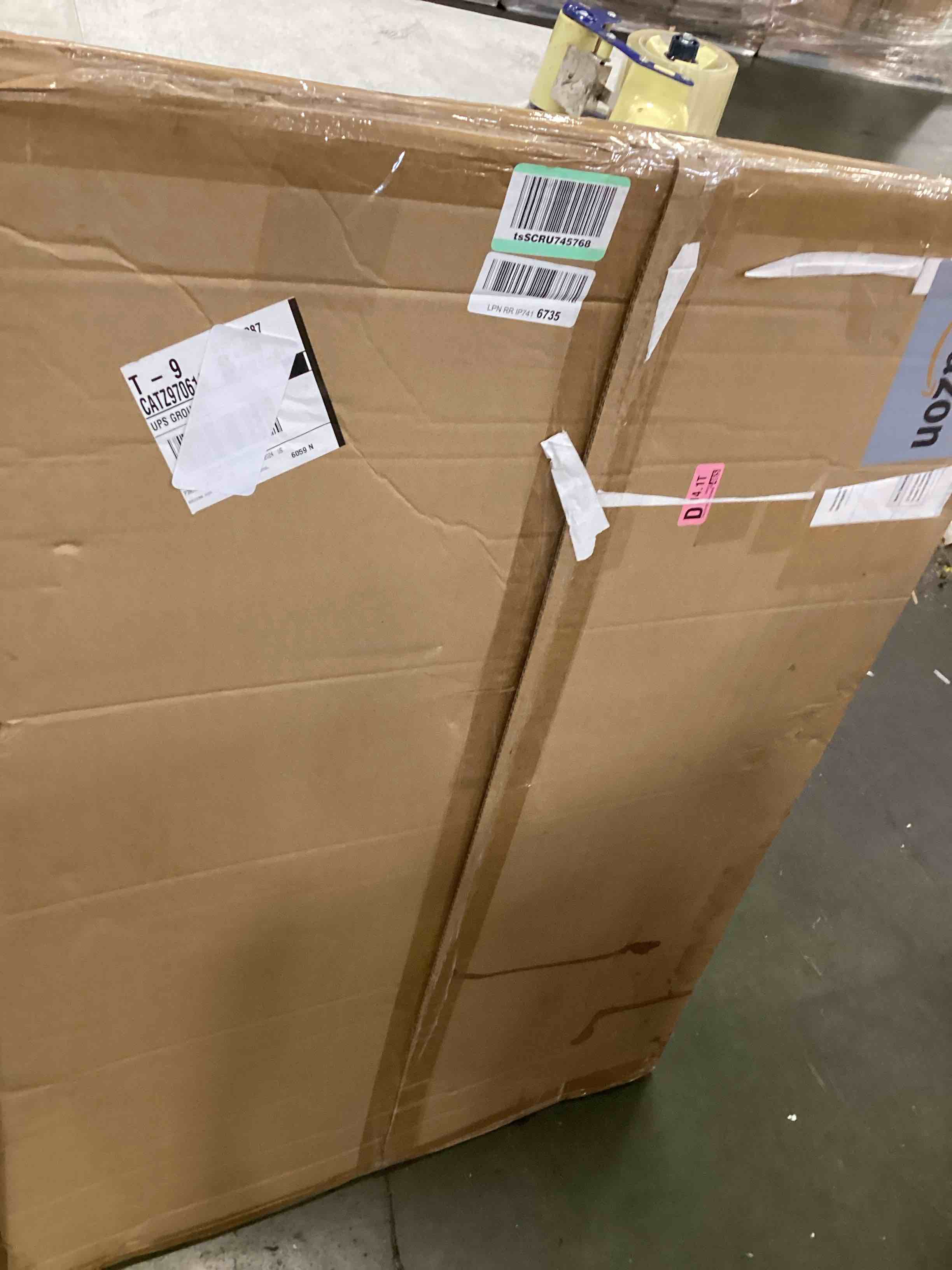 27x40 Frame Rustic White, Distressed 40x27 Picture Frame, Art Pic