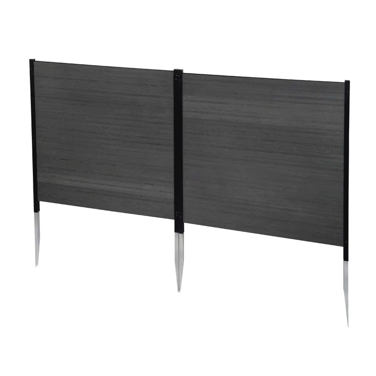 Enclo 3.6 ft. H x 3.5 ft. W Lincoln WoodTek Vinyl Privacy Screen Kit 