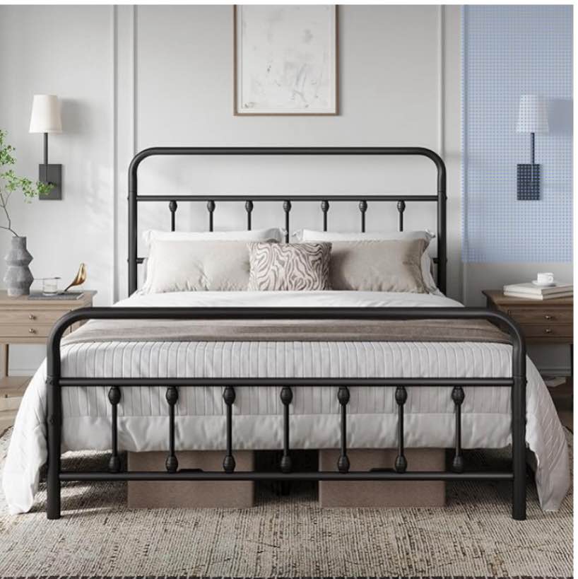 Platform Bed Frame/Mattress Foundation/No Box Spring Needed( full )
