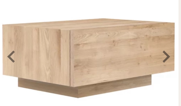 Oak Madra Bedside Table - 1 Drawer
