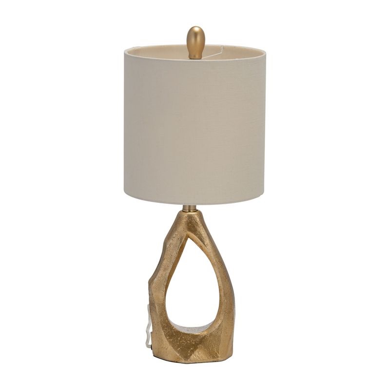 Sagebrook Home's Resin 24" Gold Organic Table Lamp