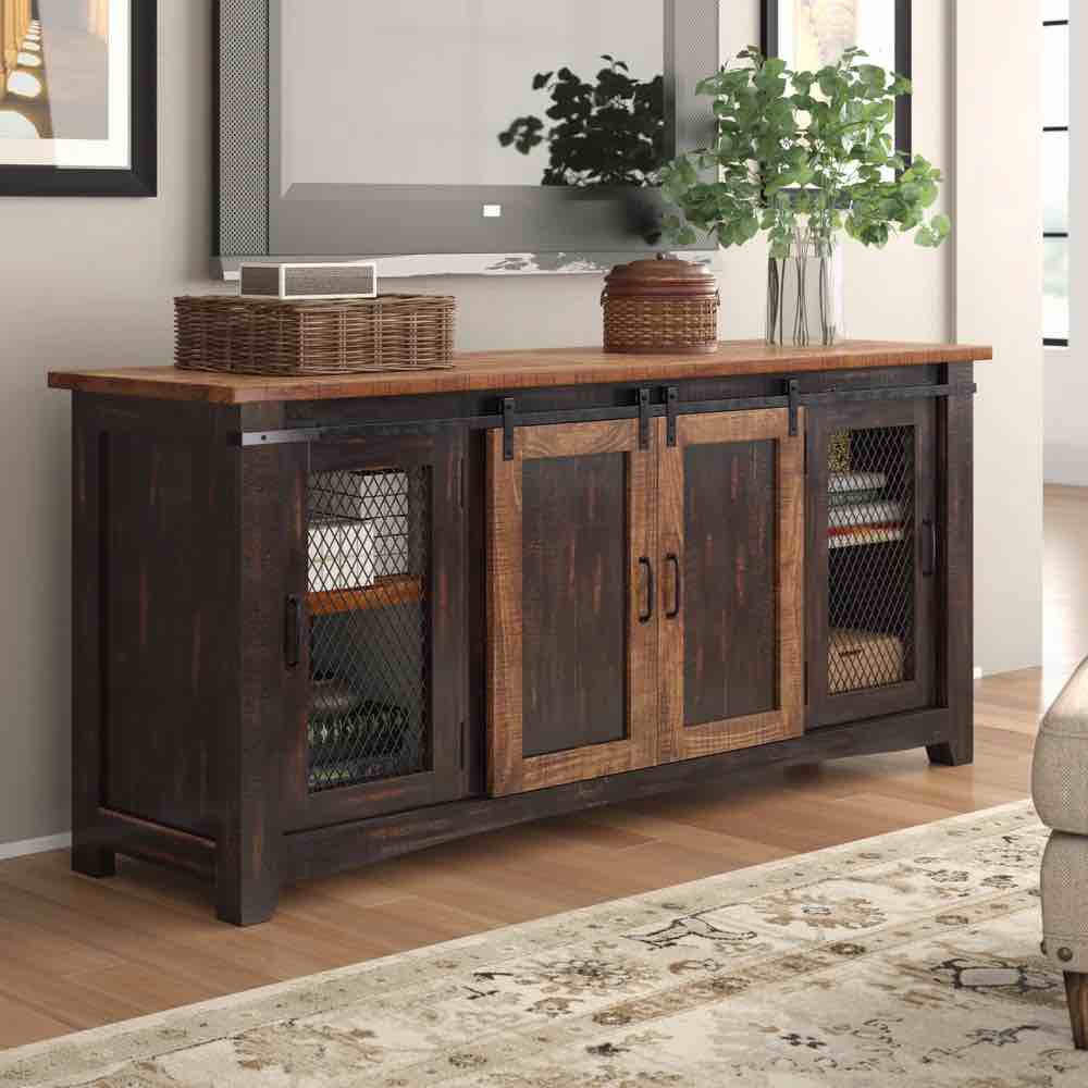 Kinsella Solid Wood TV Stand (unknown if complete)