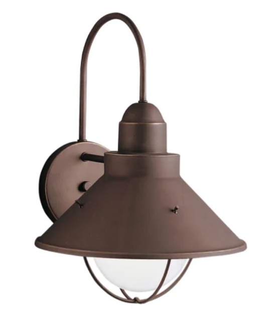 Kichler Seaside 1 - Light 12" Outdoor Barn Light