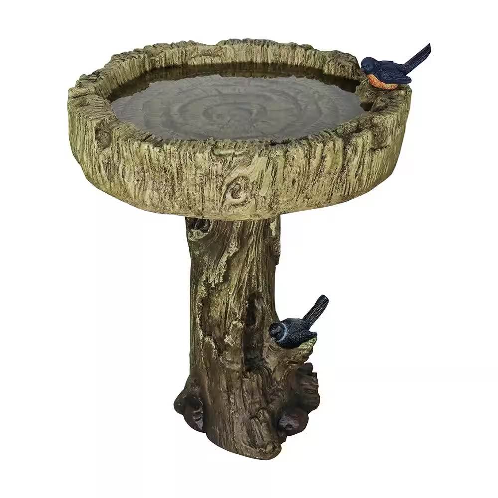 Watnature 24.4in. Fiber Reinforced Concrete Outdoor Garden ...