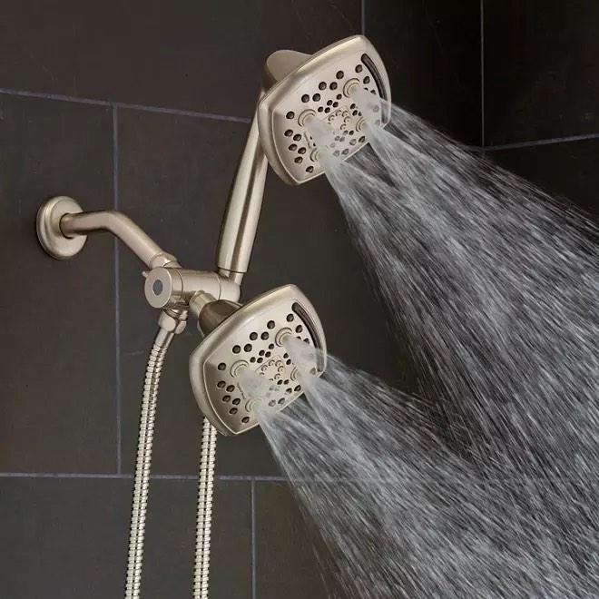 Oxygenics Marvel Combo 48-Setting Brushed Nickel Shower System