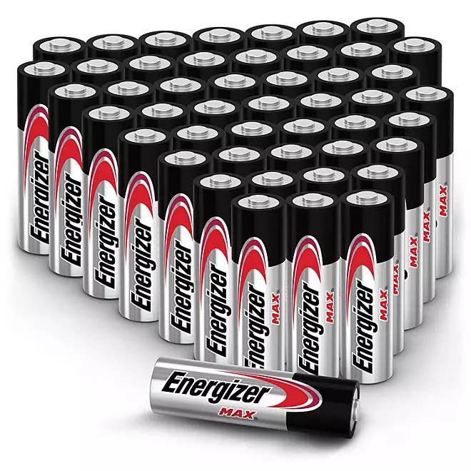 Energizer Alkaline Max AAA Batteries Bundle Pack, 48 Count