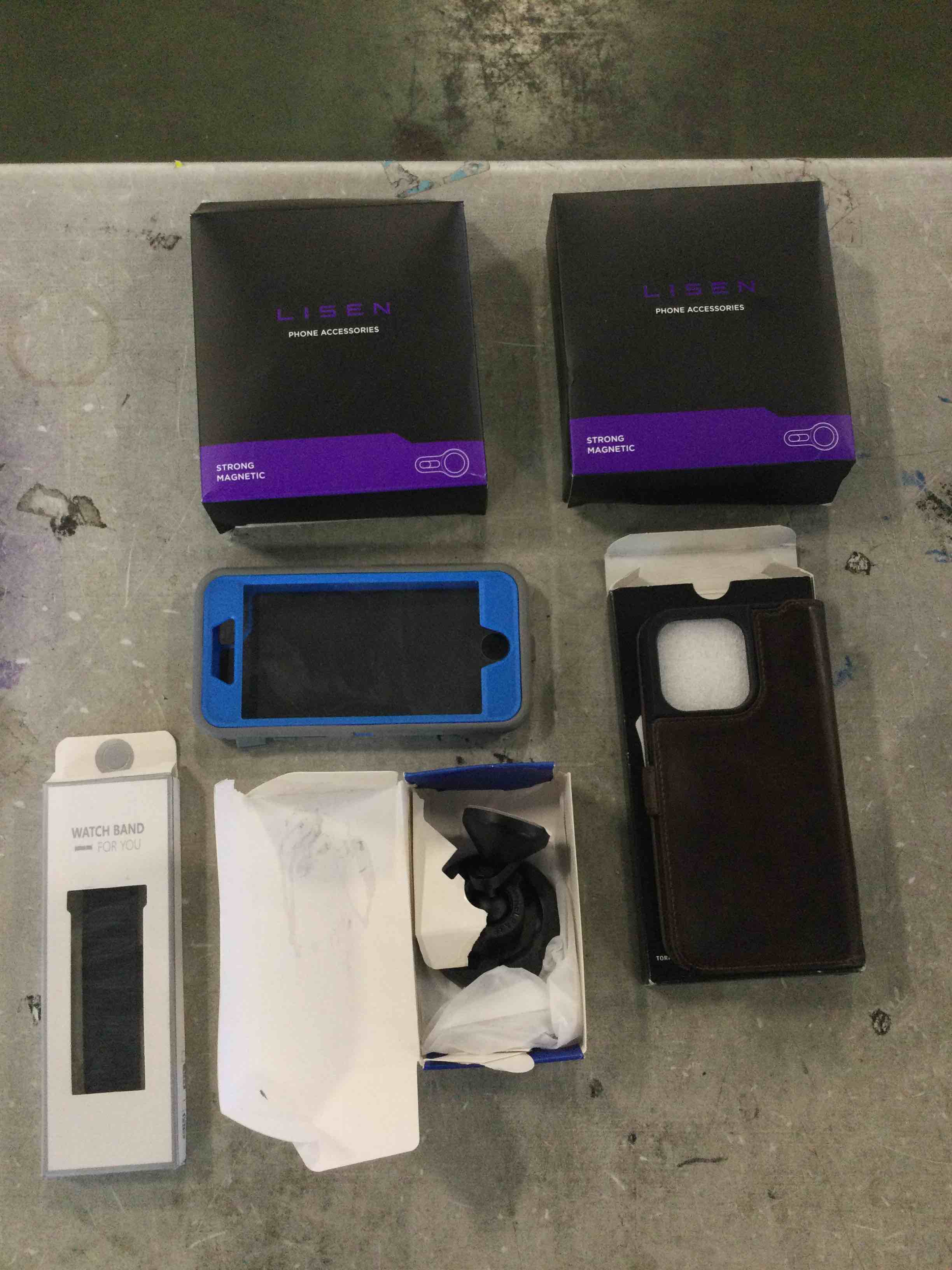 Bag of Assorted Technological Accessories