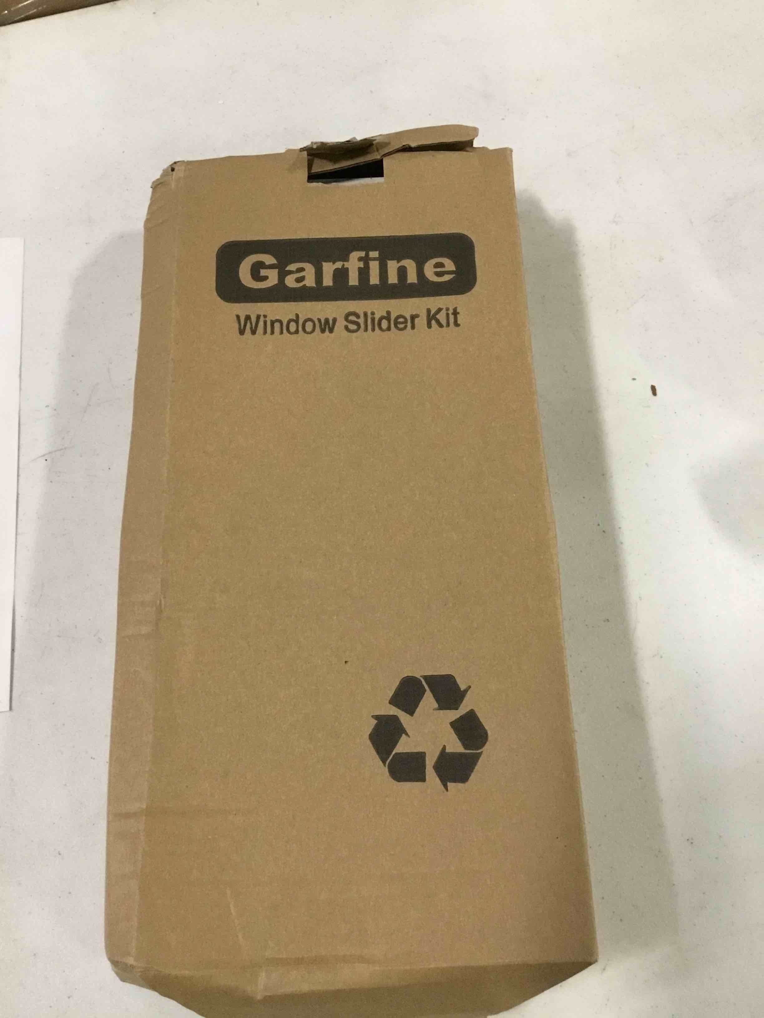 Garfine Portable AC Window Seal Kit Compatible with 5.9 inch Hose, Max Length 52.3�, Window Vent Kit with Vent Screen, 2 Types of Weather Stripping and Window Lock for Window & Patio Sliding Door
