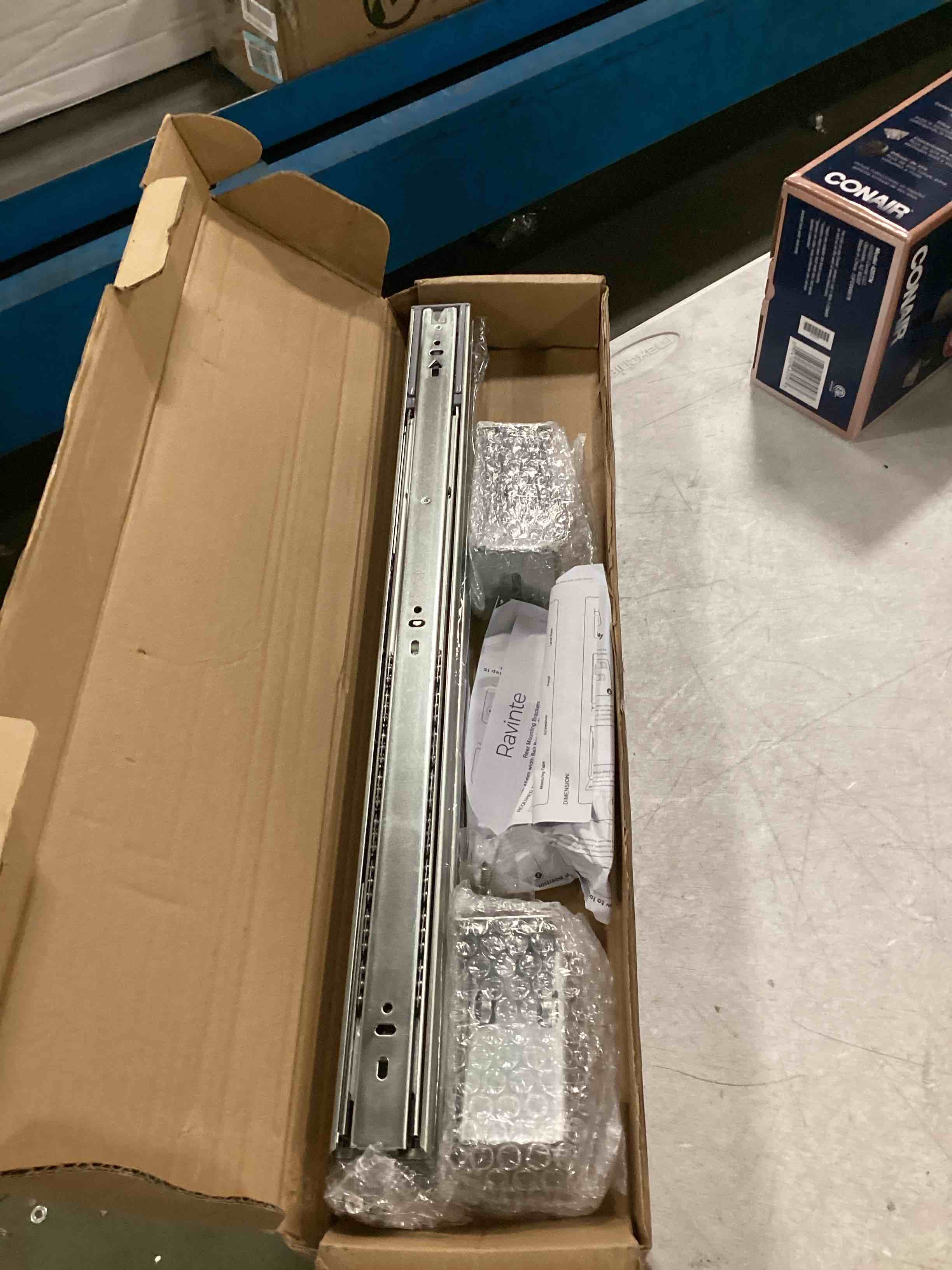 22 Inches Drawer Slides 1 Pair Soft Close Drawer Slides Heavy Duty