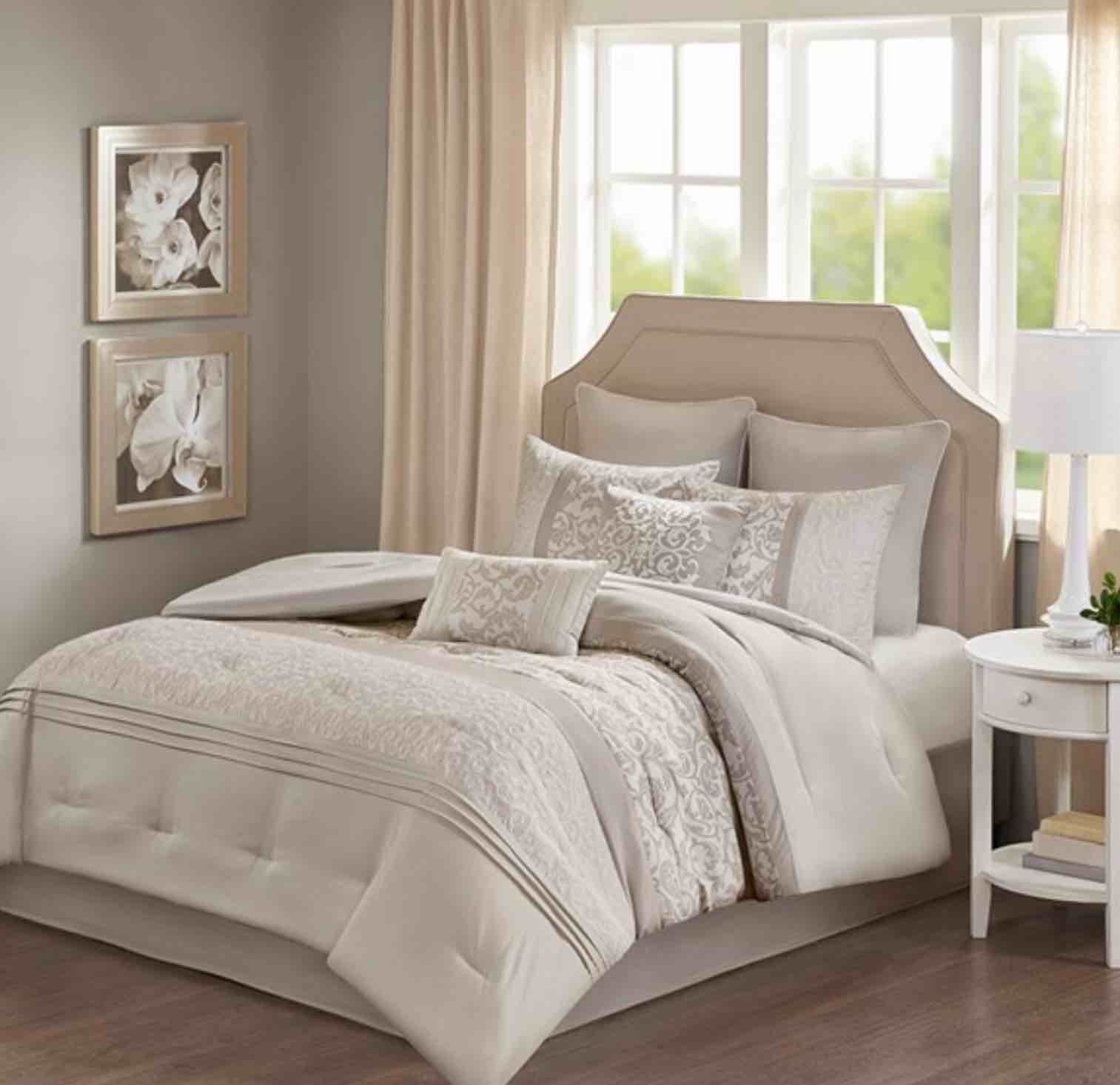 Ramsey Embroidered 8 Piece Comforter Set *size unknown* 