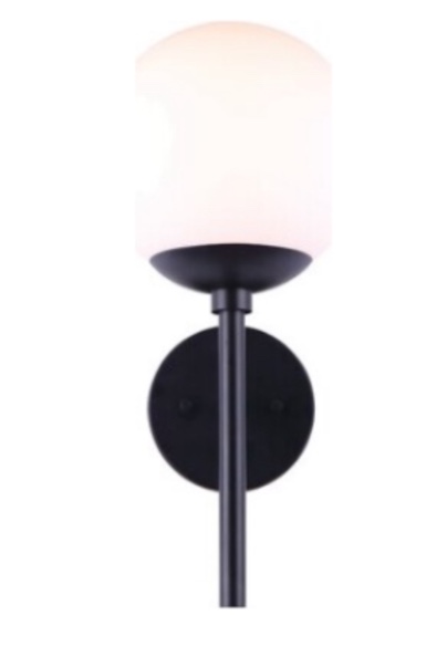 Annaros Black 1 - Bulb 17'' H Outdoor Wall Lantern *similar to stock photo* 