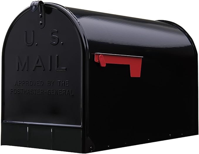 Stanley Jumbo Galvanized Steel Post Mount Mailbox