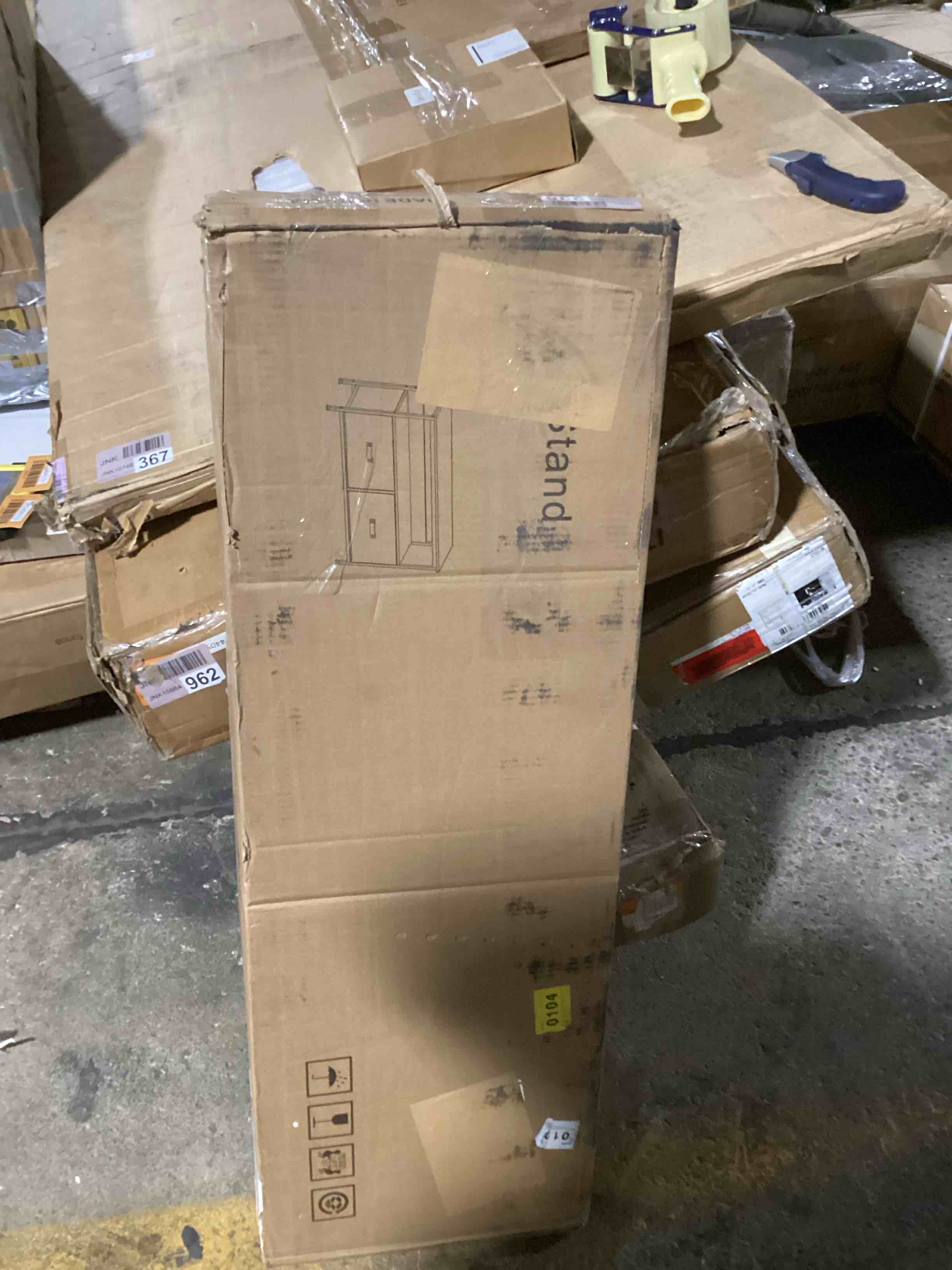 GARVEE Dresser Tv Stand 50 Inch Entertainment Center with Storage PHO