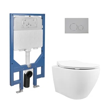 deer valley 2 piece toilet elongated dual flush toilet *incomplete, toilet only* 